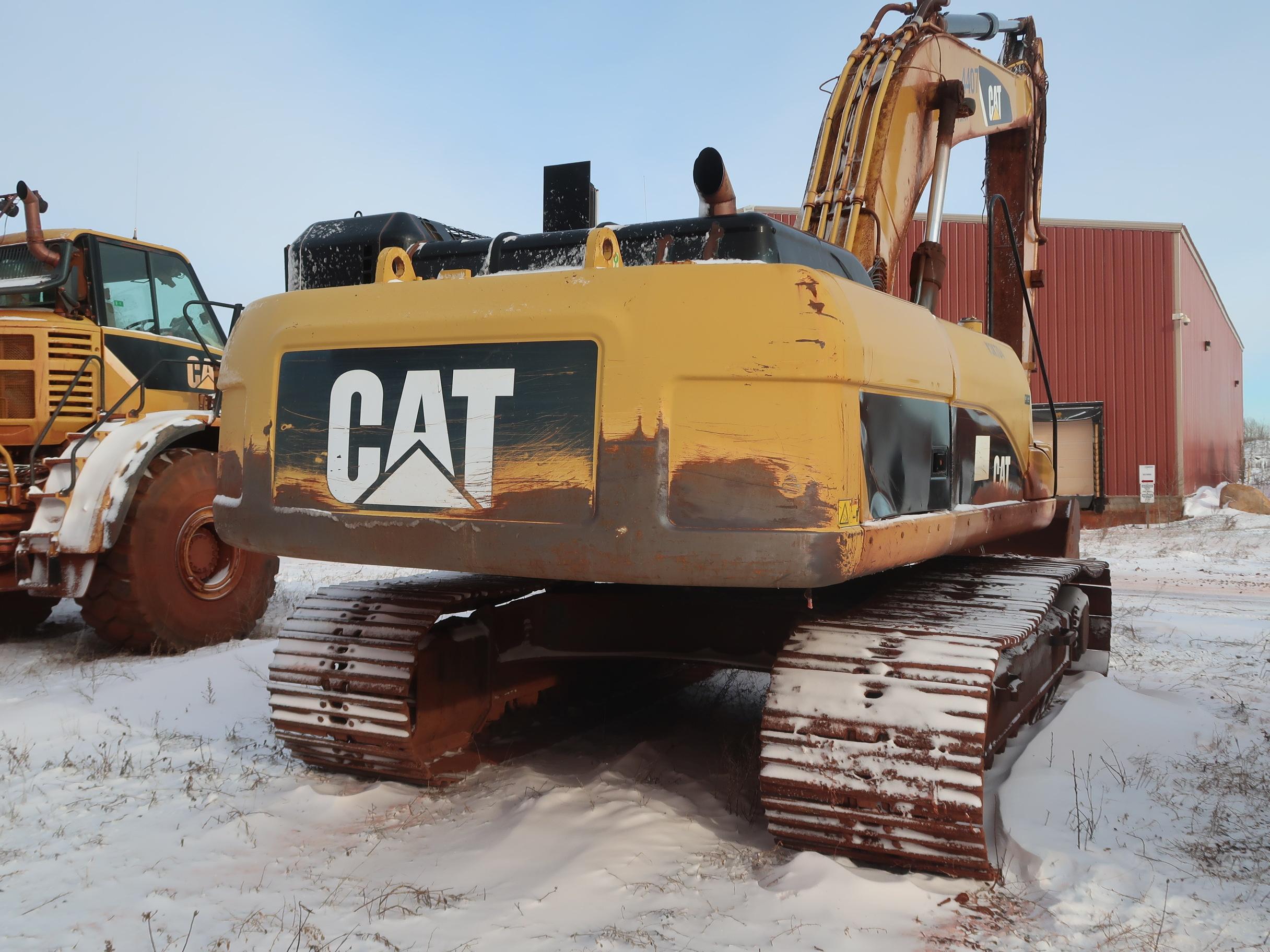 Caterpillar hydraulic excavator, model 336 DL, s/n W3K00704, 2009, stick 12