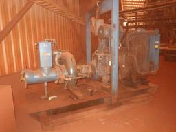 2007 Thompson portable pump, model 10RB-F18D8, s/n 193260, John Deere diese