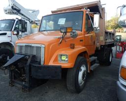 1999 FREIGHTLINER FL80 Dump Truck w/Plow   6 spd s/n:B17472