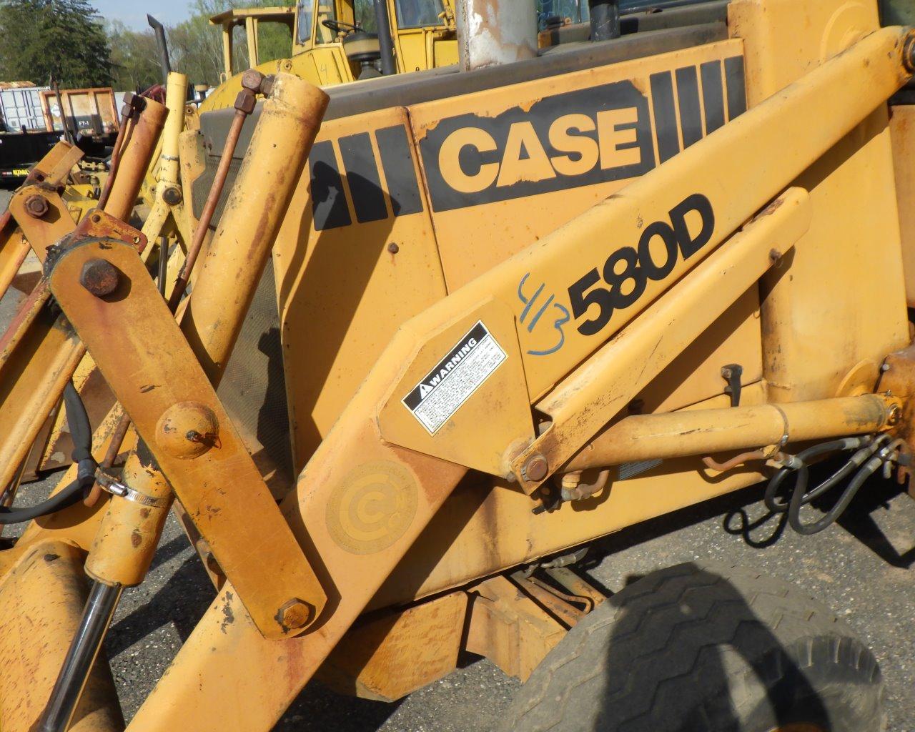 CASE 580D Wheel Loader Backhoe   EROPS   2WD s/n:9082742