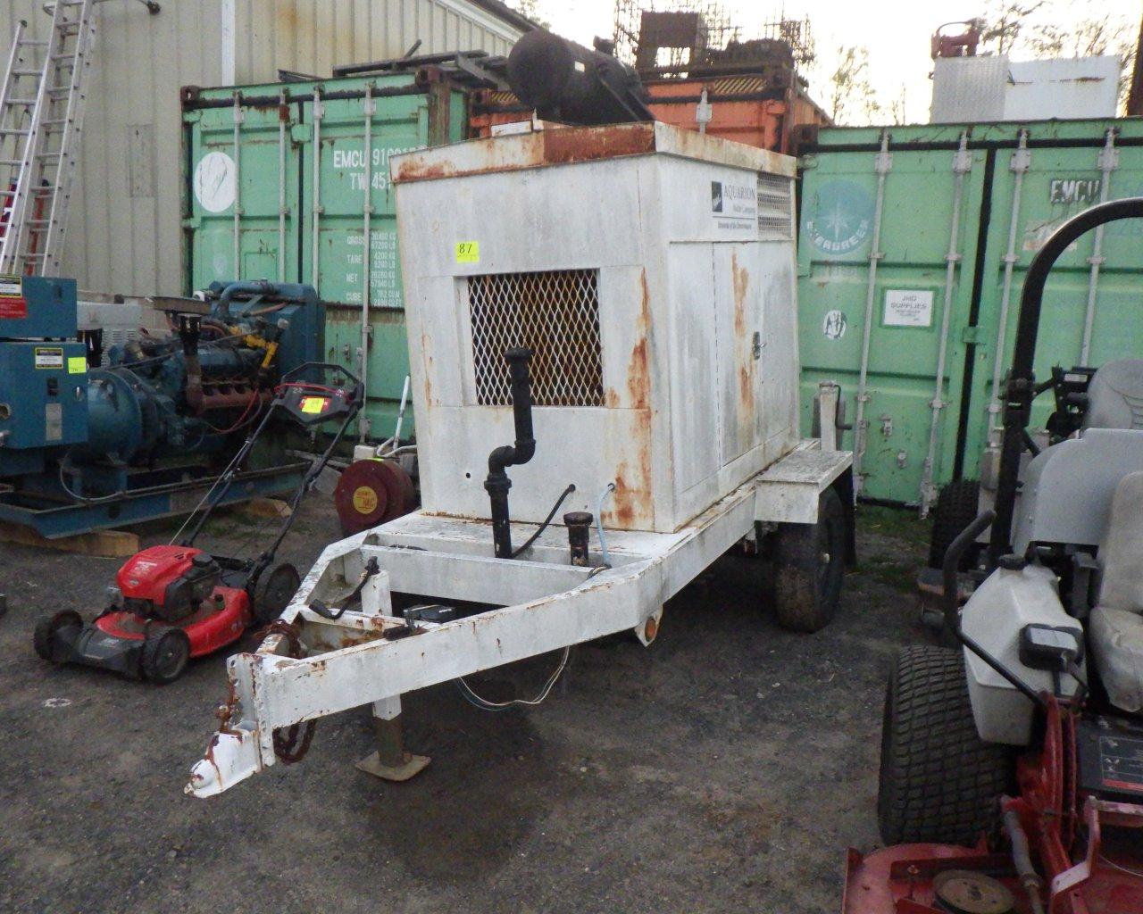 FERMONT 25KW Generator   White Dsl Eng.