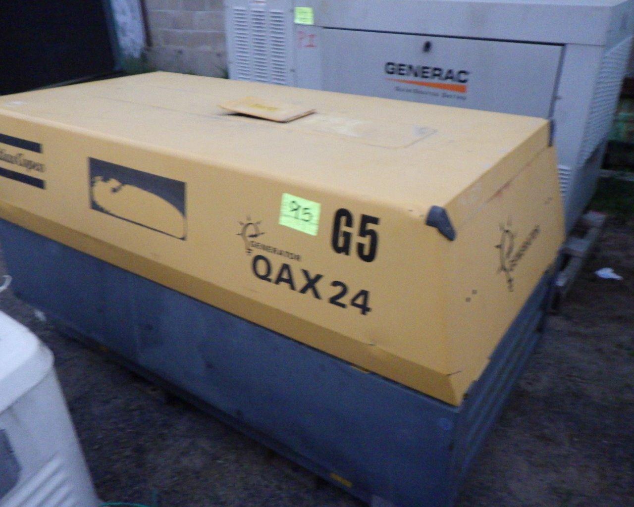 ATLAS COPCO QAX24 24KW Portable GenSet   Deutz Dsl