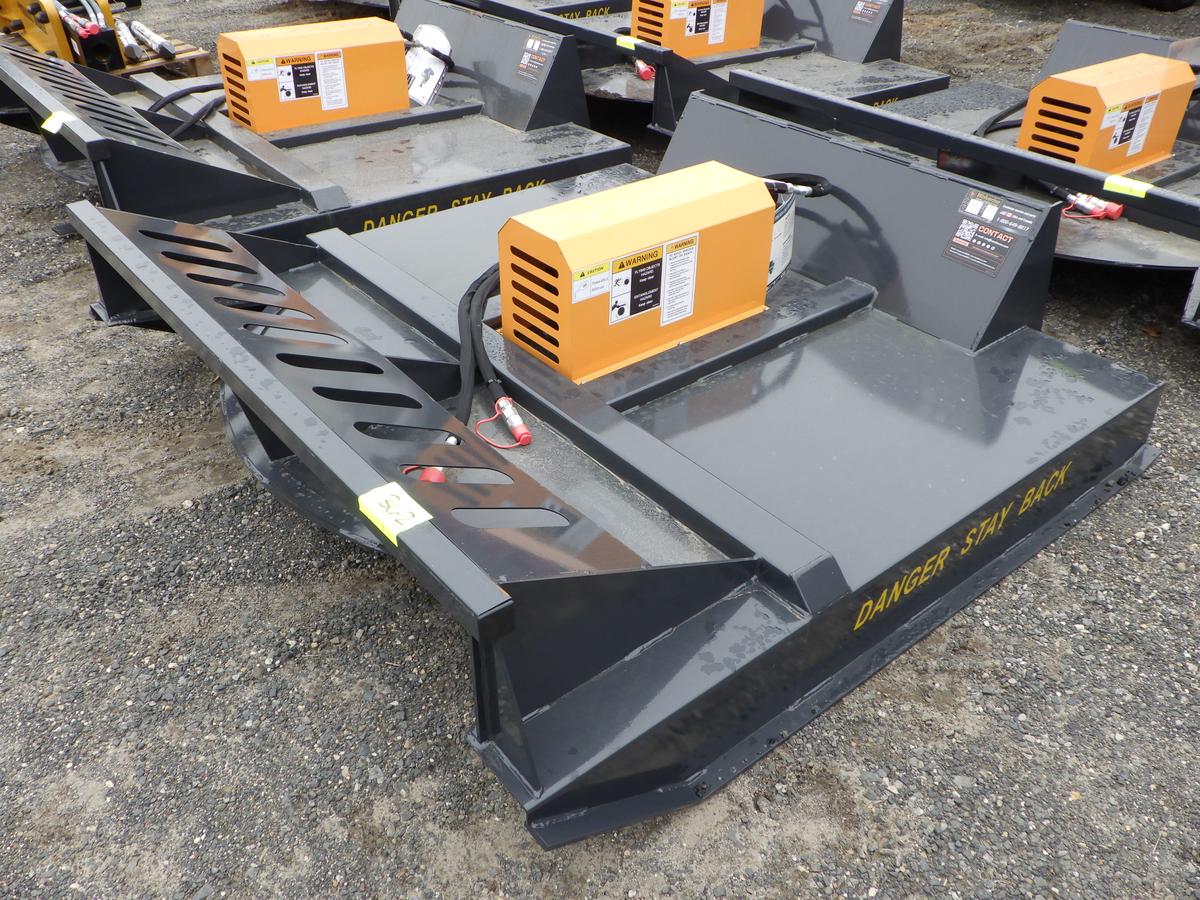 UNUSED WOLVERINE 72'' Brush Cutter Skid Steer Attachment