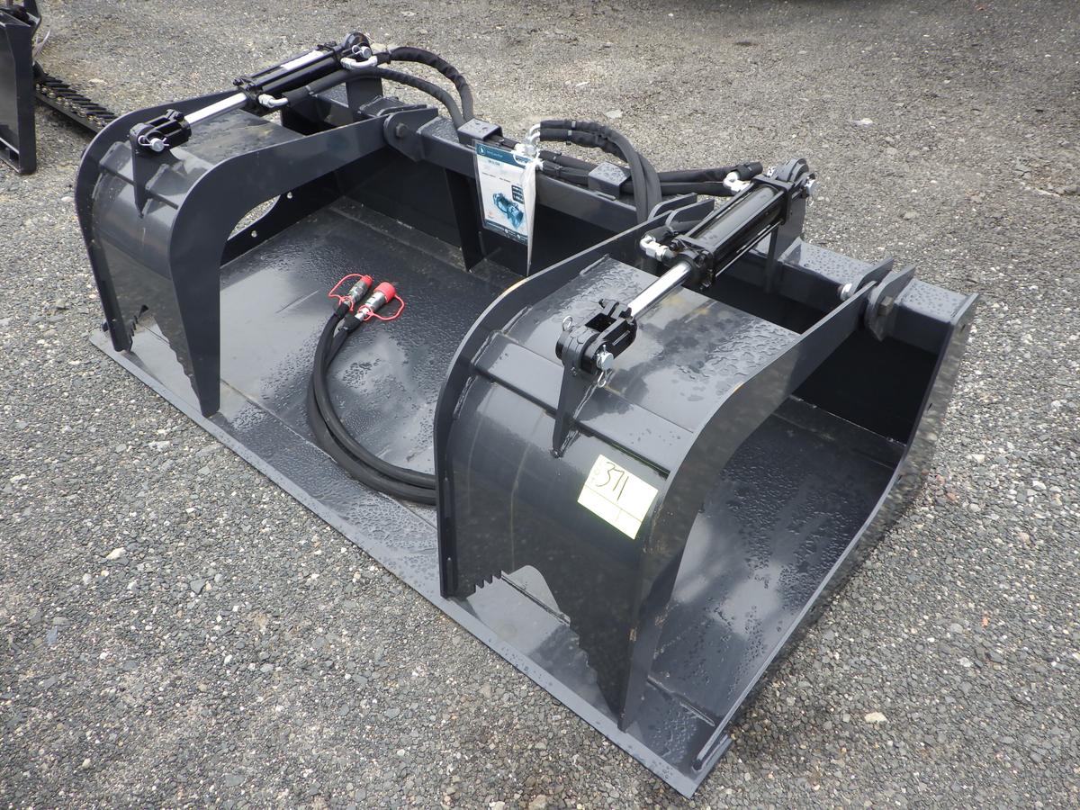 UNUSED WOLVERINE Skid Steer Grapple Bucket