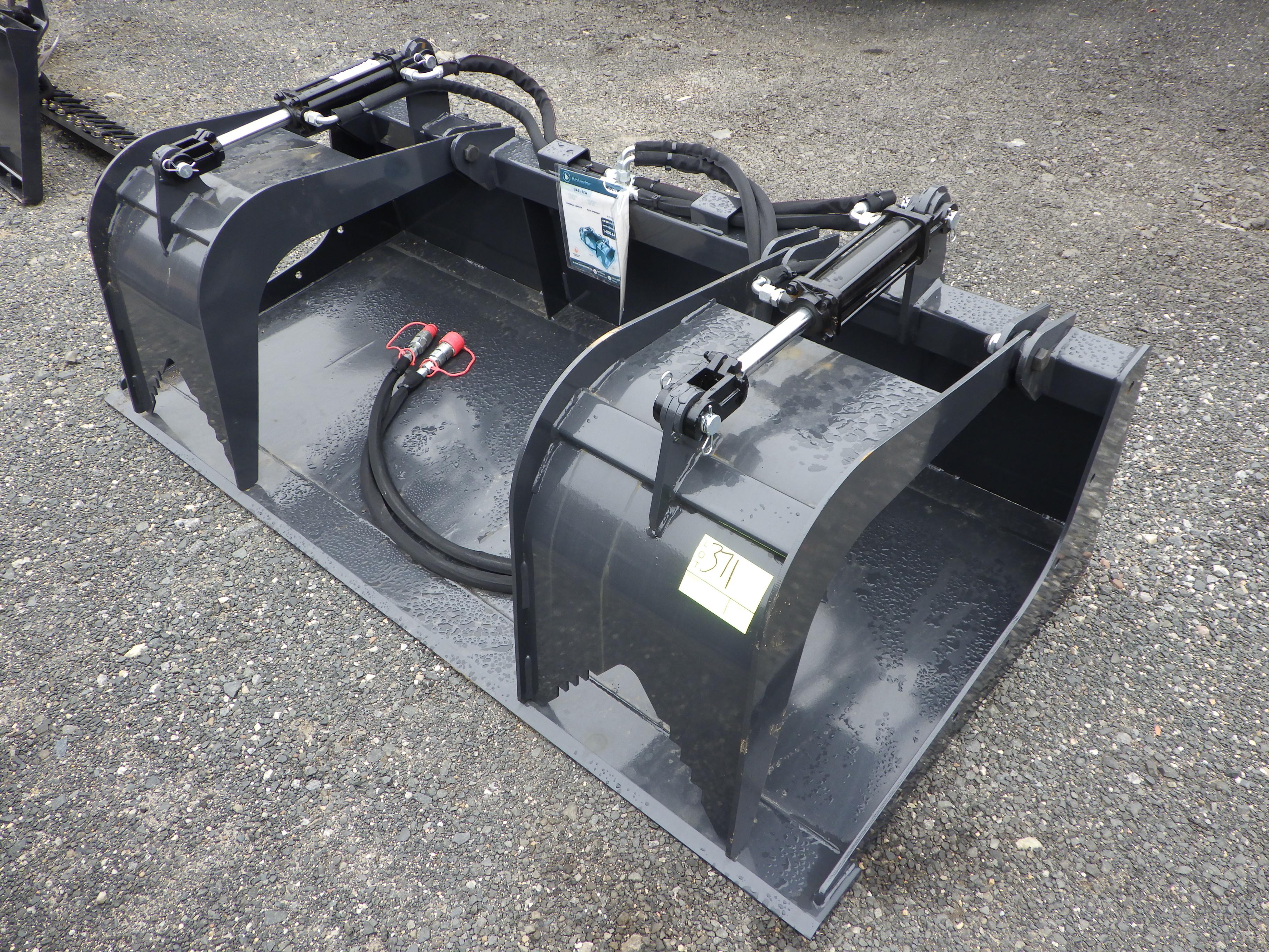 UNUSED WOLVERINE Skid Steer Grapple Bucket