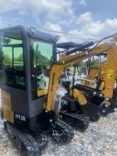 NEW! AGT Cab Mini Excavator H13R