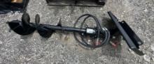 New! GIYI 12” Auger for Mini Skid Steer