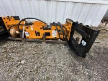 New! GIYI Skid Steer Post Driver