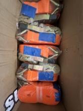 NEW ZYM 2”x27ft Ratchet Strap (qt. 5)