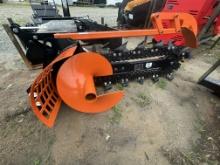 New! GIYI Mini Skid Steer Trencher