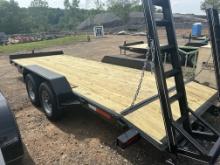 New! Clay’s Trailer 7x20  Double Axle (14000 lb)