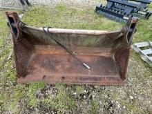 72in 4 in 1 Bucket Skid Steer Attachment