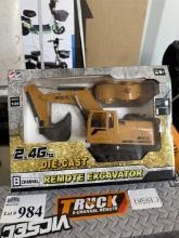 NEW 8-Channel Remote Controlled Excavator Toy
