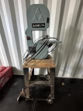 Delta Model 28-180 Bandsaw on rolling stand