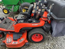 Kubota ZH-227 60in cut with bagger.