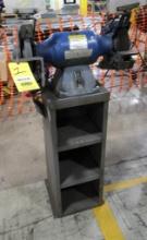 PEDESTAL GRINDER, BALDOR, 8" dia. Wheels, 3/4 HP, 3600 RPM