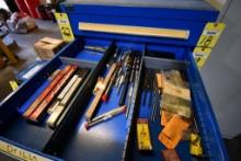 LOT CONTENTS OF CABINET DRAWER: drill bits (Located at: Jones Machine Company, 5710 Brittmoore,
