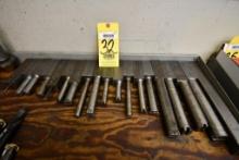 LOT OF CARBON STEEL TOOL HOLDERS (Located at: Jones Machine Company, 5710 Brittmoore, Houston, TX