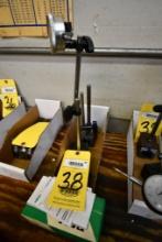 LOT OF MAGNETIC V-BLOCKS, w/ dial indicators (in one box) (Located at: Jones Machine Company, 5710
