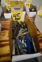 LOT OF CARBIDE BRAZED TOOLS (in one box) (Located at: Jones Machine Company, 5710 Brittmoore,