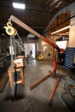 H.D. MOBILE CRANE, 3,000-lb. cap., w/ 1 T. hoist (Located at: Jones Machine Company, 5710