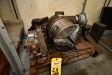 ROTARY INDEXER, VERTEX, w/ steady rest & angle plate (Located at: Jones Machine Company, 5710