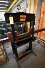 H-FRAME SHOP PRESS, AMMCO, 30 T. cap. (Located at: Jones Machine Company, 5710 Brittmoore, Houston,