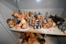 LOT OF THREAD GAGES, in cabinet (table included) (Located at: Jones Machine Company, 5710