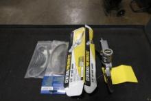 AIR BELT SANDER, CENTRAL PNEUMATIC, 3/8"
