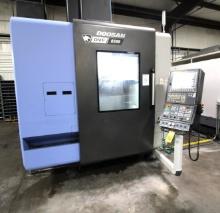 5-AXIS VERTICAL MACHINING CENTER, DOOSAN MDL. DVF-6500, Mfg. 2020, Fanuc Series 31i-B5 CNC control,