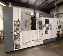 CNC HORIZONTAL MACHINING CENTER, OKUMA SPACE CENTER MDL. MA-500HB, Mfg. 2007, Okuma OSP-P200M CNC