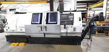 CNC LATHE, OKUMA MDL. LB35lll, Mfg. 2020, 7-1/4" spdl. bore, Okuma OSP-P300LA CNC control, Kitagawa