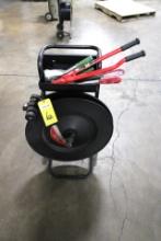 BANDING CART, ULINE, w/ tools
