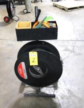 BANDING CART, ULINE, w/ tools