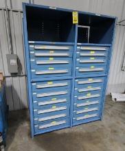 TOOL CABINET, LYON AURORA, 20-drawer (Note: contents not included) (two week delayed removal)