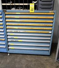 TOOL CABINET, LISTA, 11-drawer (Note: contents not included) (two week delayed removal)