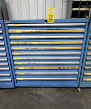 TOOL CABINET, LISTA, 11-drawer (Note: contents not included) (two week delayed removal)