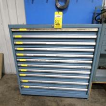 TOOL CABINET, LISTA, 11-drawer (Note: contents not included) (two week delayed removal)