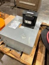 LOT OF (2) ELECTRICAL TRANSFORMERS, 9 KVE JEFFERSON ELECTRIC & /750 KVE EGS