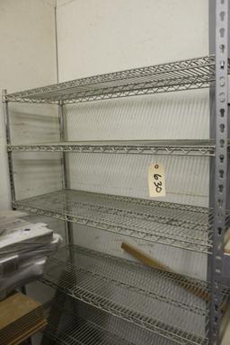 NSF Shelving Unit 48 X 18 X 72