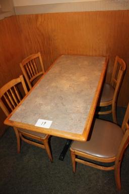 Table & 4 Chairs