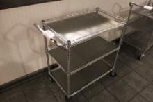 Metal 3 Tier Cart on Castors