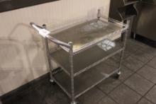 Metal 3 Tier Cart on Castors