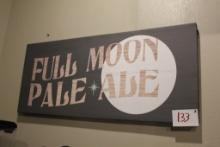 Full Moon Pale Ale Sign
