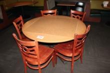 Round Table & 5 Chairs