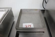 Stainless Meat Trays