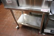 Vevor Stainless Table on Castors