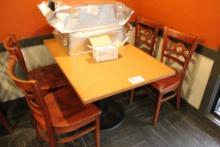 Table & 4 Chairs