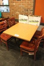 Table & 4 Chairs