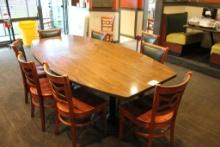 Long Table & 8 Chairs